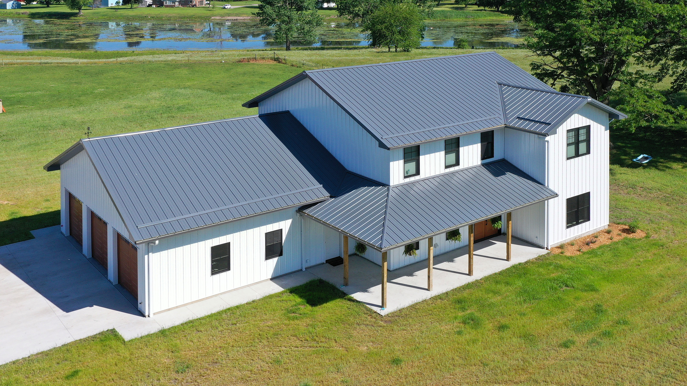 pole barn residential home